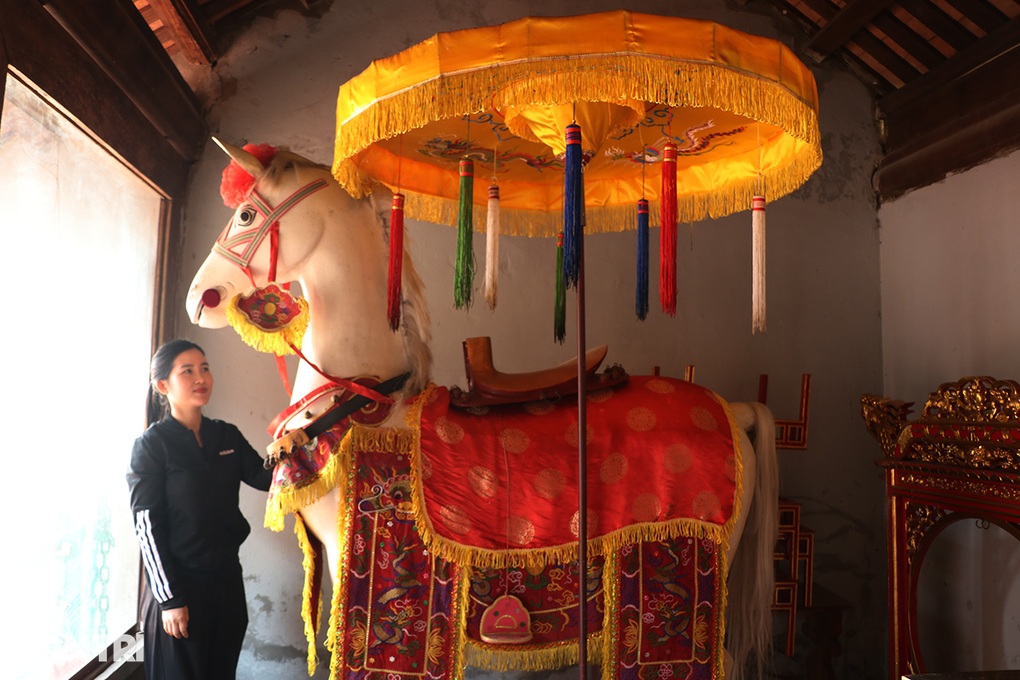 Ngôi đền thiêng gắn với huyền tích ngựa trắng vua Lê Lợi tặng tướng tài - 2