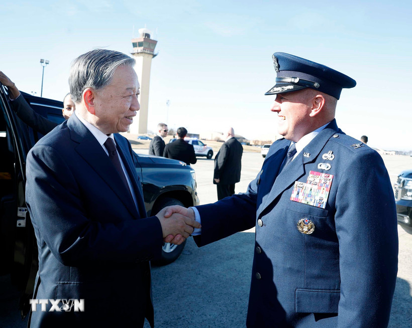 Tổng Bí thư Tô Lâm kết thúc chuyến tham dự Cuộc họp Khai mạc Hội đồng Hòa bình về Gaza tại Mỹ - Ảnh 2.