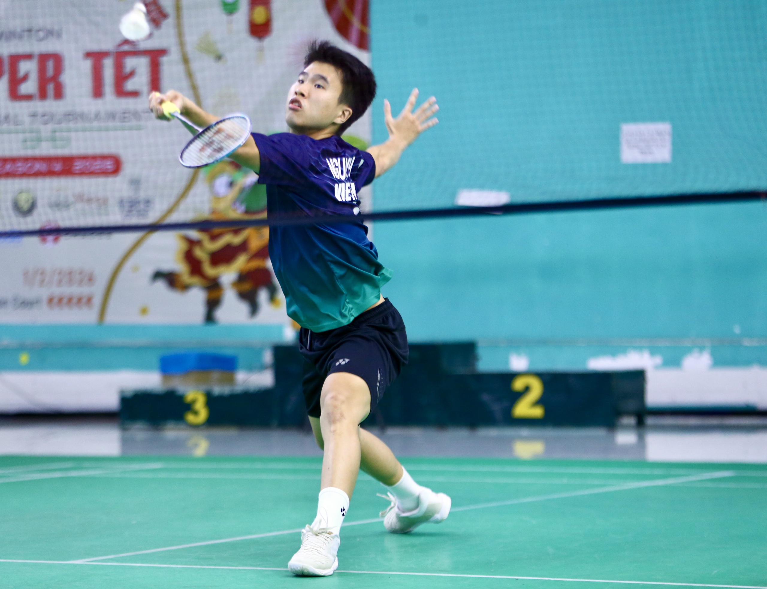Hải Đăng tập luyện suốt Tết, hướng tới thứ hạng cao tại Singapore International Challenge 2026 2 Hải Đăng nỗ lực xuyên Tết, trưởng thành từ việc thay đổi suy nghĩ của bố mẹ - Ảnh 2.