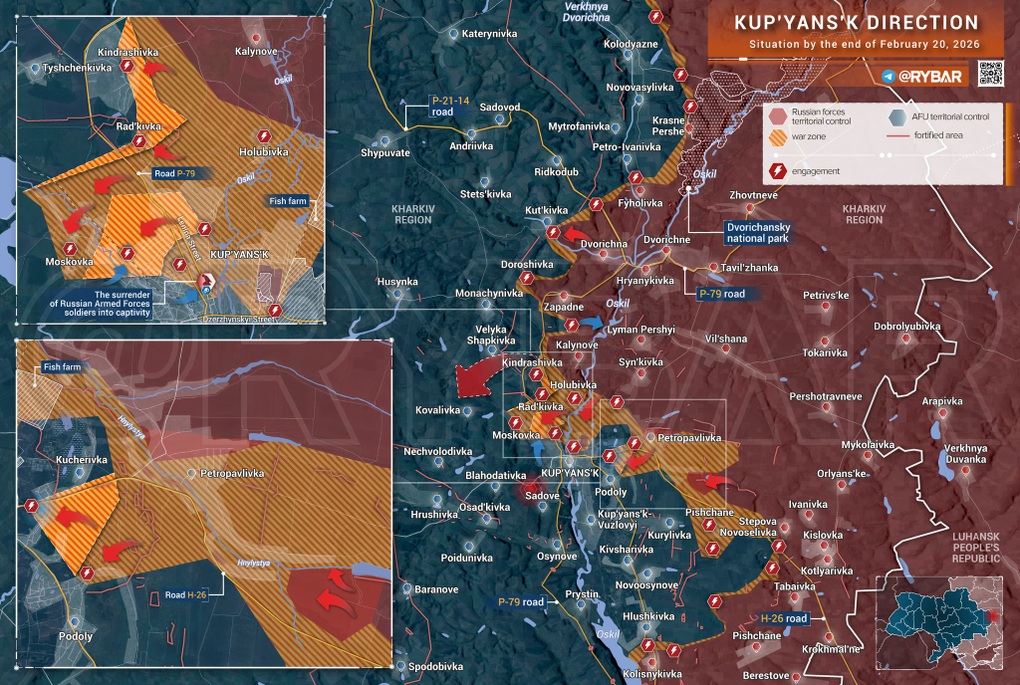 Chiến sự Ukraine 21/2: Gió đổi chiều ở Kupyansk - 3