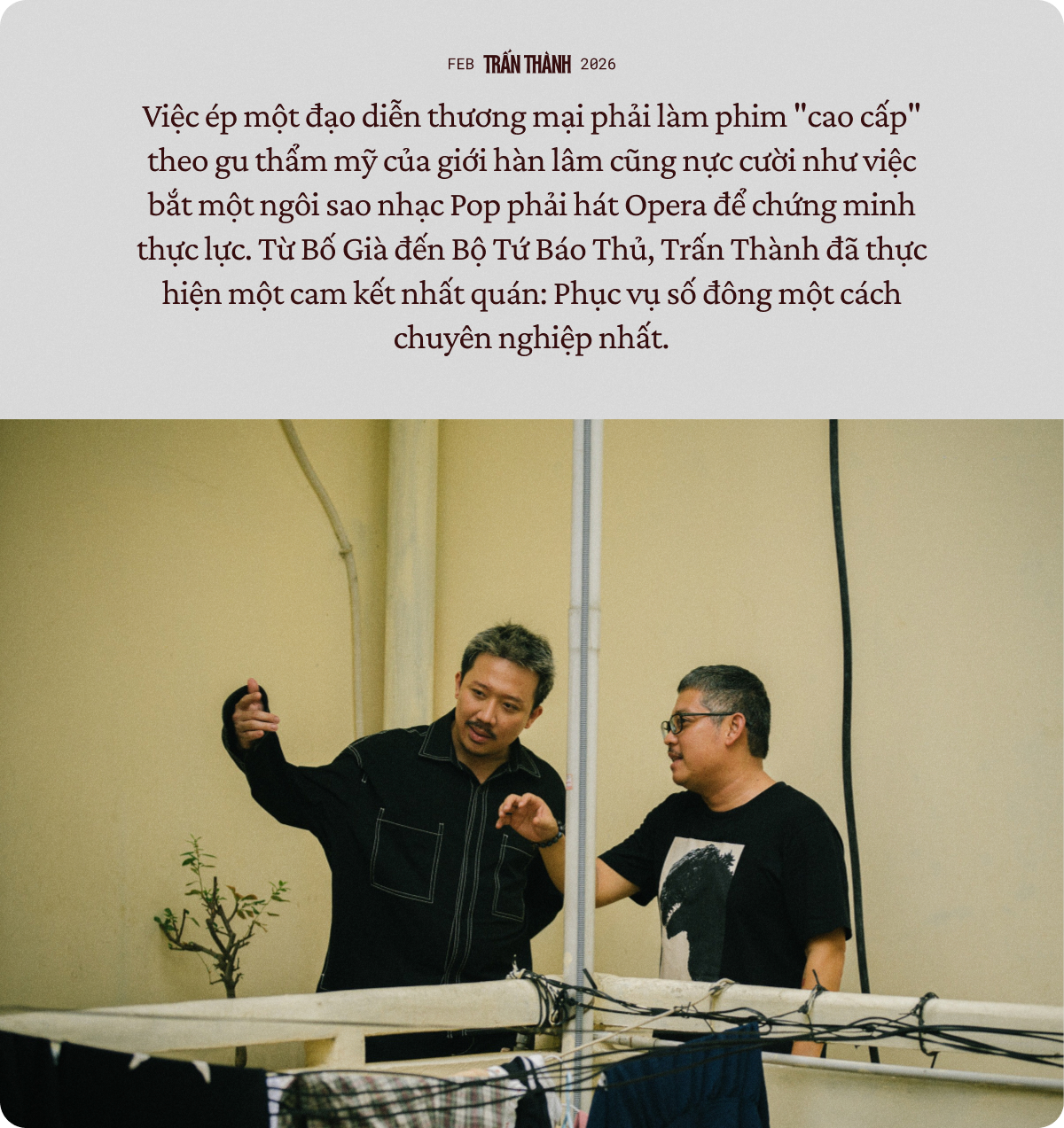 Trấn Thành không có trách nhiệm phải gánh vác tương lai điện ảnh Việt- Ảnh 2.