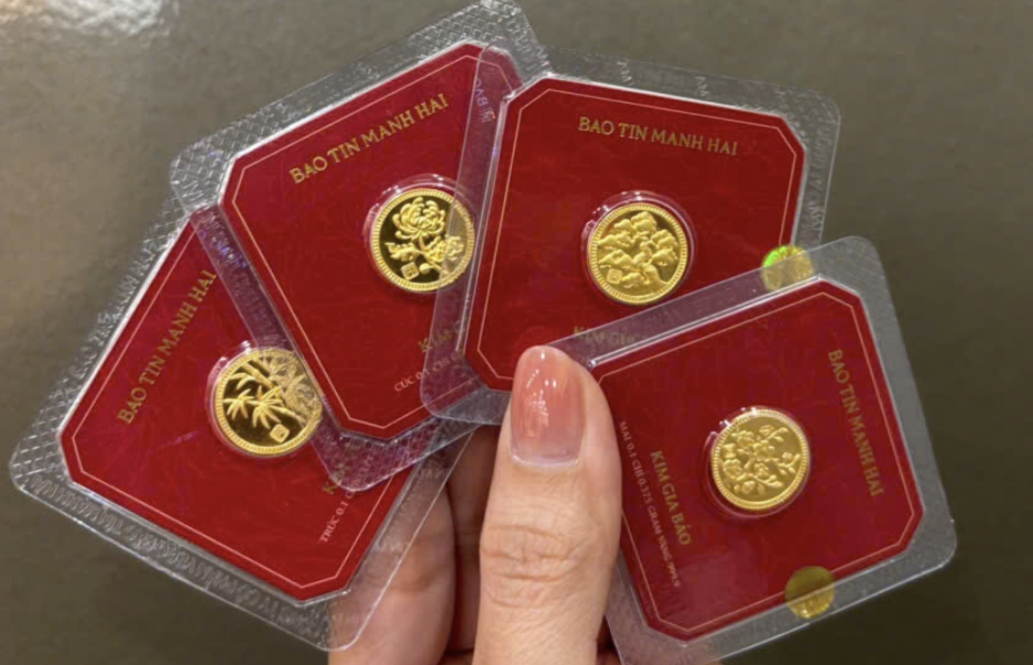 Rộ trào lưu mua vàng mini 0 , 1 chỉ dịp Thần Tài năm 2026 để lấy may - Ảnh 5.