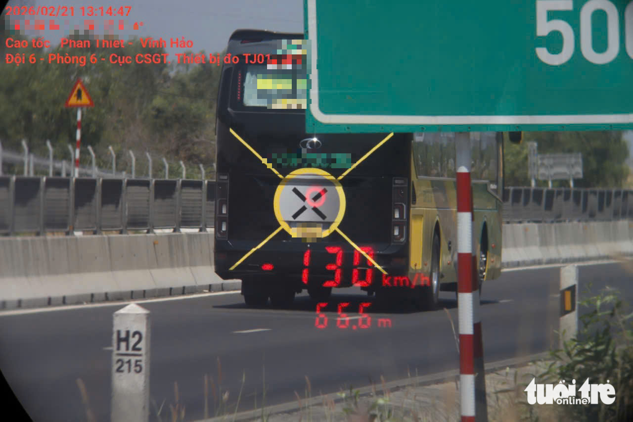 vi phạm tốc độ - Ảnh 2.