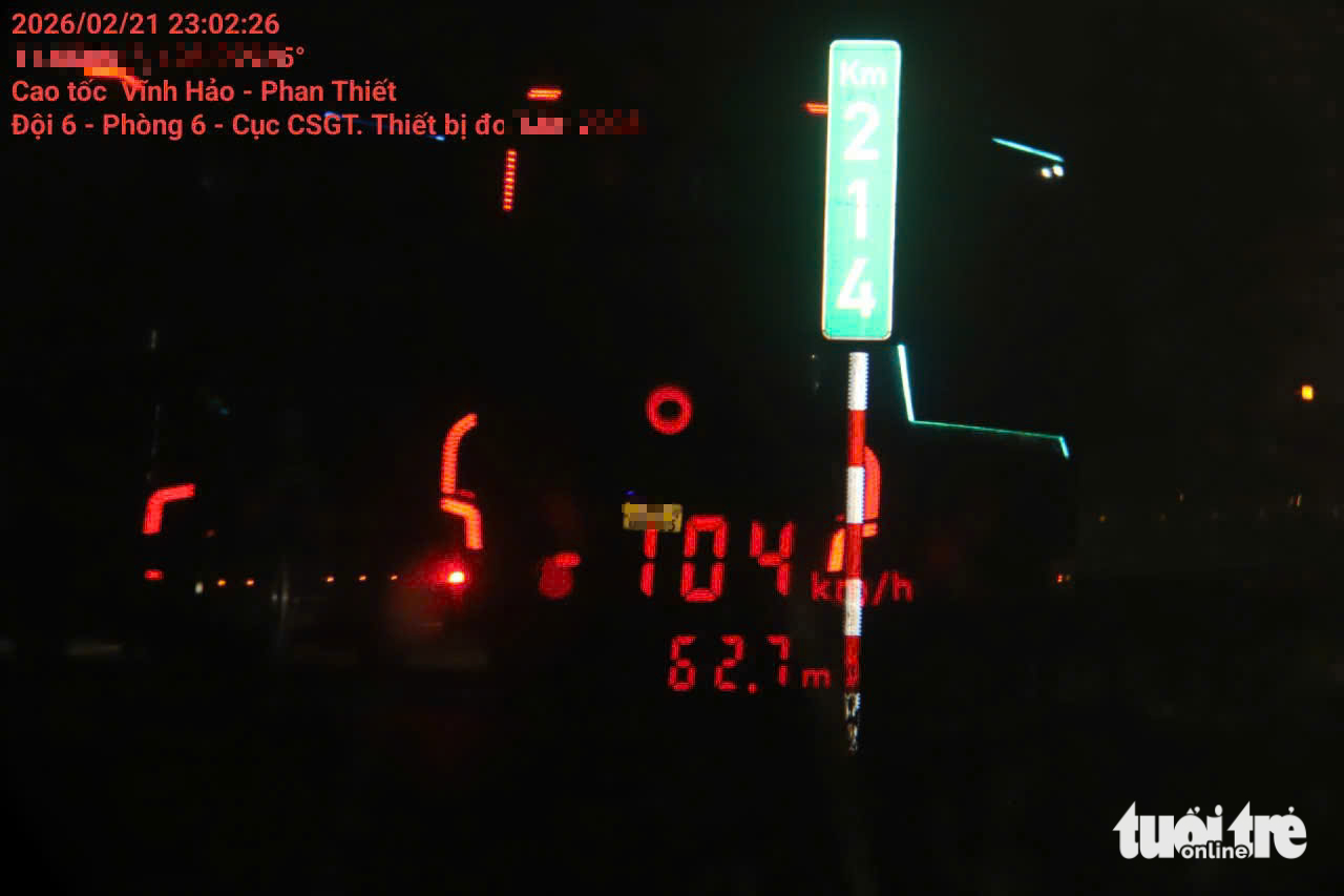 vi phạm tốc độ - Ảnh 3.