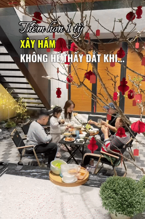 Gia đình ở Hà Nội xây nhà 7 tầng, bỏ thêm 1,5 tỷ để làm hầm cao 3m và thấy hoàn toàn xứng đáng- Ảnh 5.