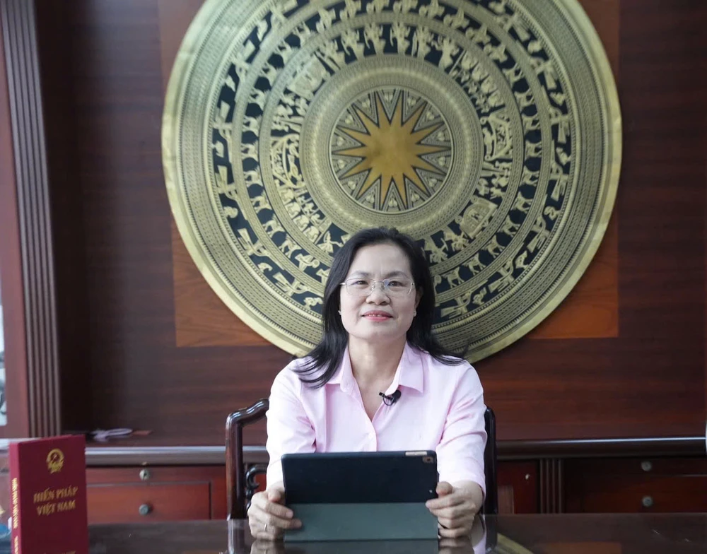 Bà Nguyễn Thị Hồng Hạnh, Giám đốc Sở Tư pháp TP.HCM.