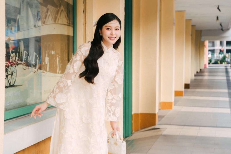 Kiều Duy cho biết cô luôn trân trọng những khoảnh khắc sum vầy trong ngày Tết. (Ảnh: NVCC)