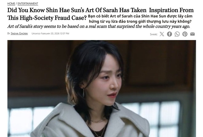 Phim hot chấn động The Art of Sarah dựa trên 1 vụ lừa đảo có thật tại Hàn?- Ảnh 2.