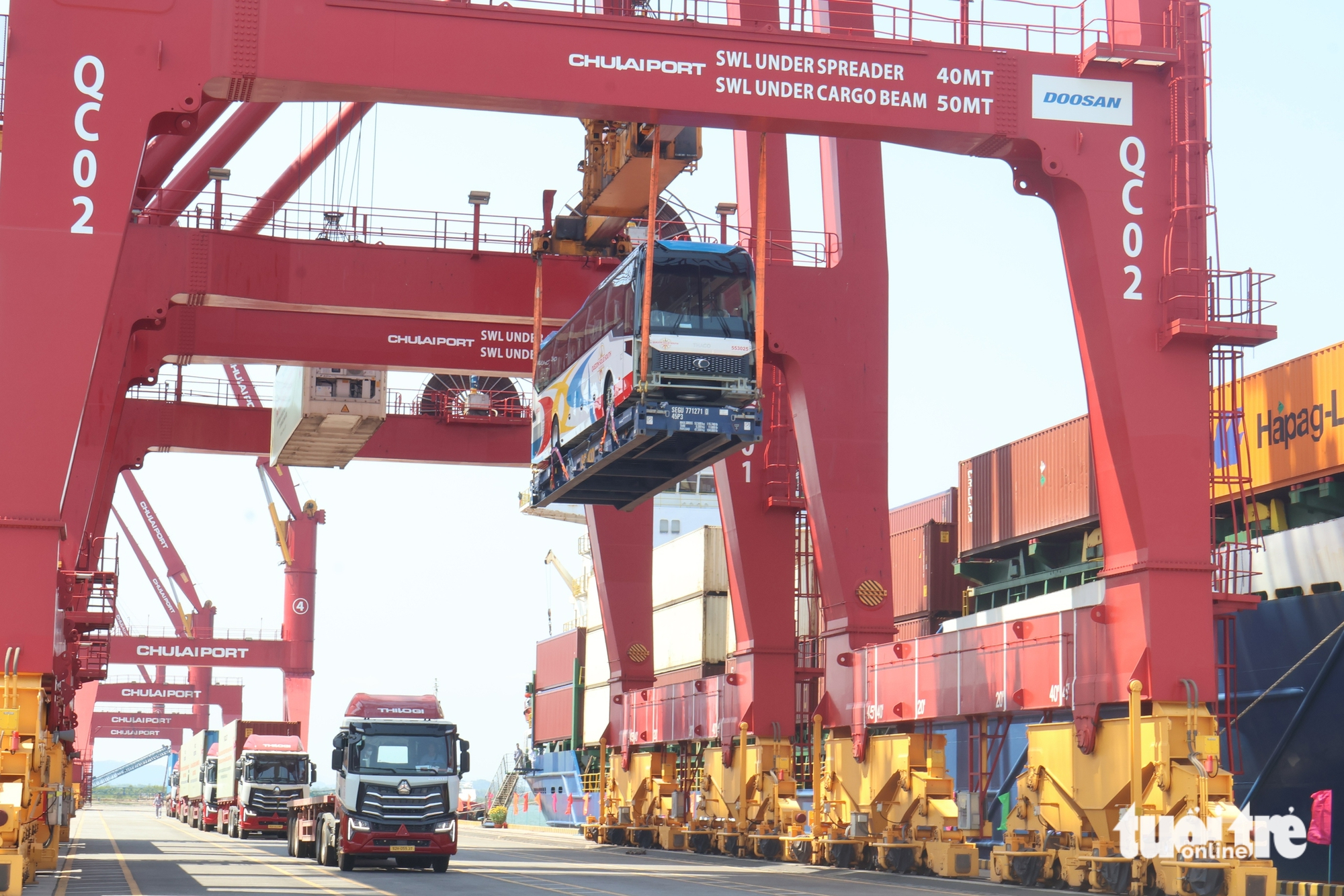 THACO khánh thành 3 nhà máy tổng vốn 70 triệu USD, xuất khẩu các lô hàng đầu năm với 500 container 4 THACO - Ảnh 7.