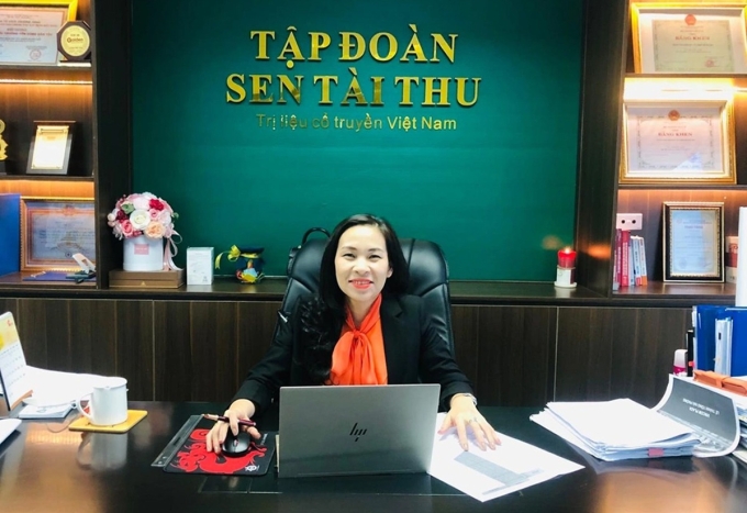Bà Nguyễn Thị Lan Hương, cựu tổng giám đốc Sen Tài Thu. Ảnh: Sen Tài Thu