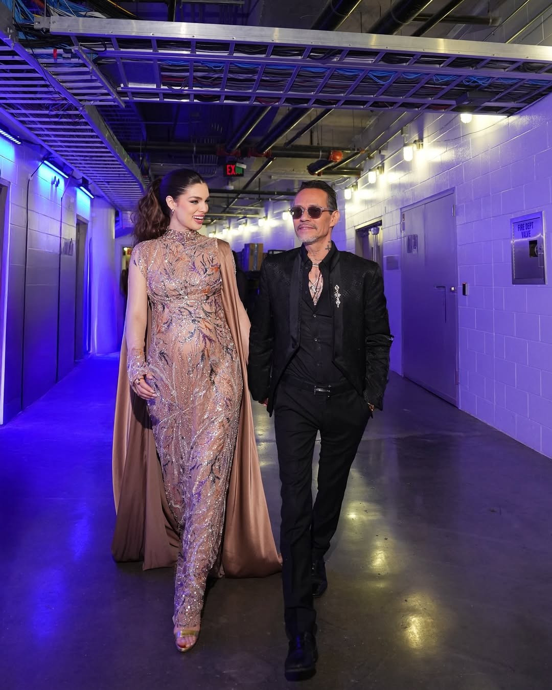 Á hậu Hoàn vũ mang bầu lần 2 với Marc Anthony- Ảnh 2.