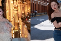 Mix đồ xuống phố ngày thu đẹp như Quỳnh Kool 'Gió ngang khoảng trời xanh'