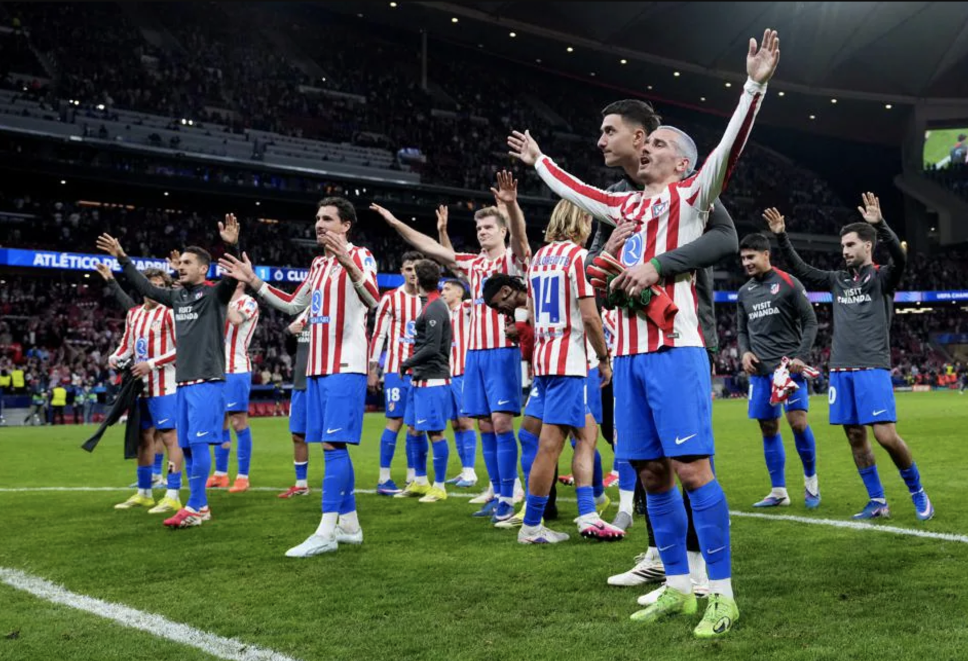 Sørloth thành người hùng, Atletico Madrid nhấn chìm Club Brugge vòng play-off Champions League - Ảnh 7.
