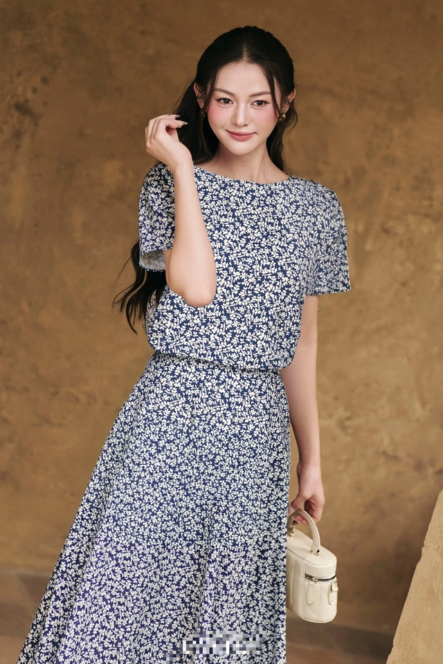 Tận hưởng tiết xuân mát dịu qua những chiếc váy hoa tươi sáng- Ảnh 5.