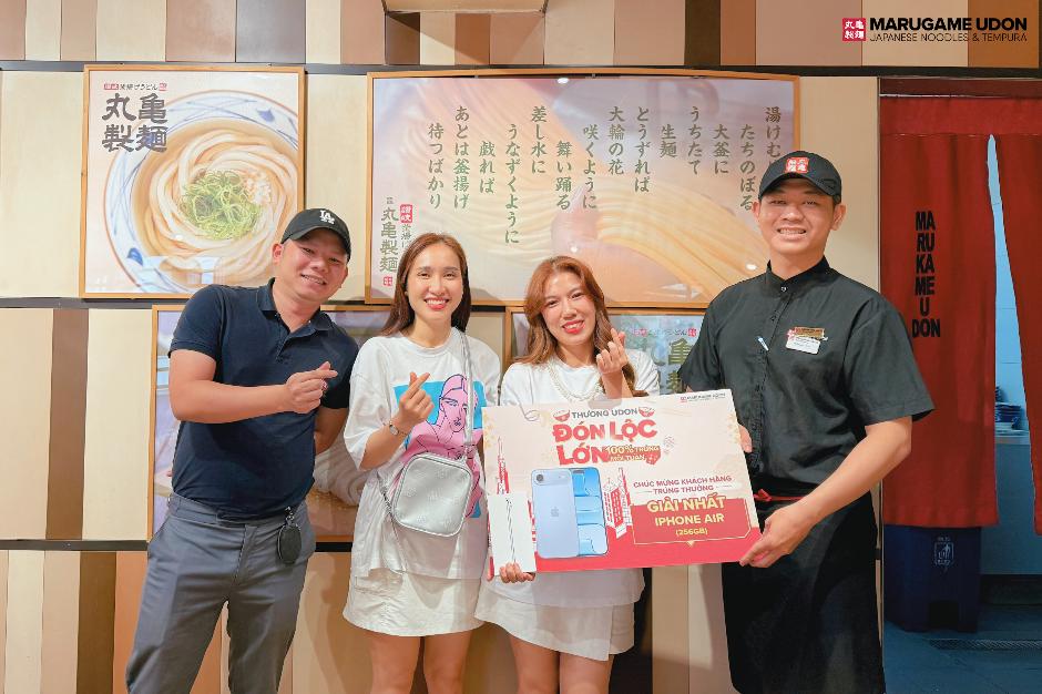 Đi ăn Udon đầu năm, vừa thưởng thức ẩm thực Nhật vừa thử vận may tại Marugame Udon- Ảnh 4. Đi ăn Udon đầu năm, vừa thưởng thức ẩm thực Nhật vừa thử vận may tại Marugame Udon- Ảnh 4.