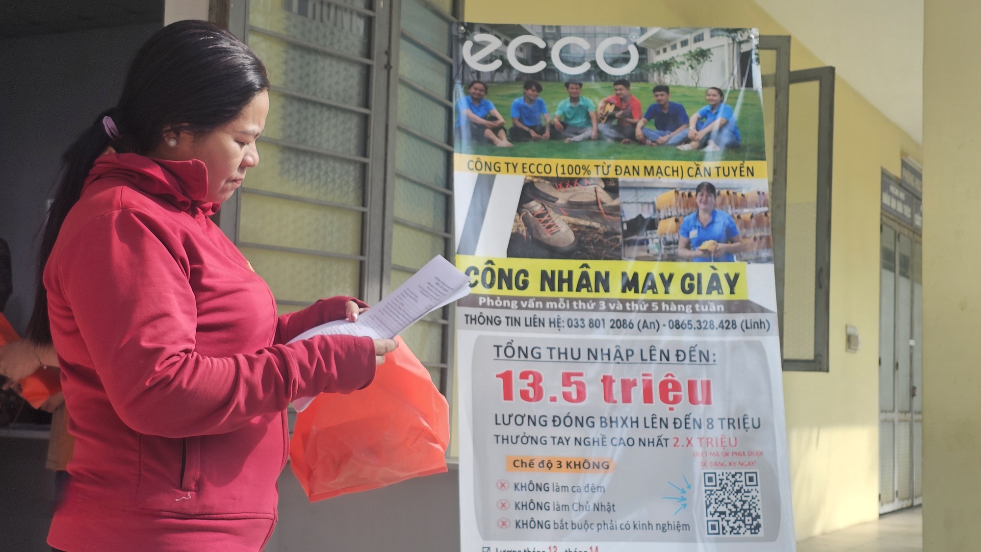 Doanh nghiệp săn đón người lao động tại Trung tâm dịch vụ việc làm Bình Dương - Ảnh 4.