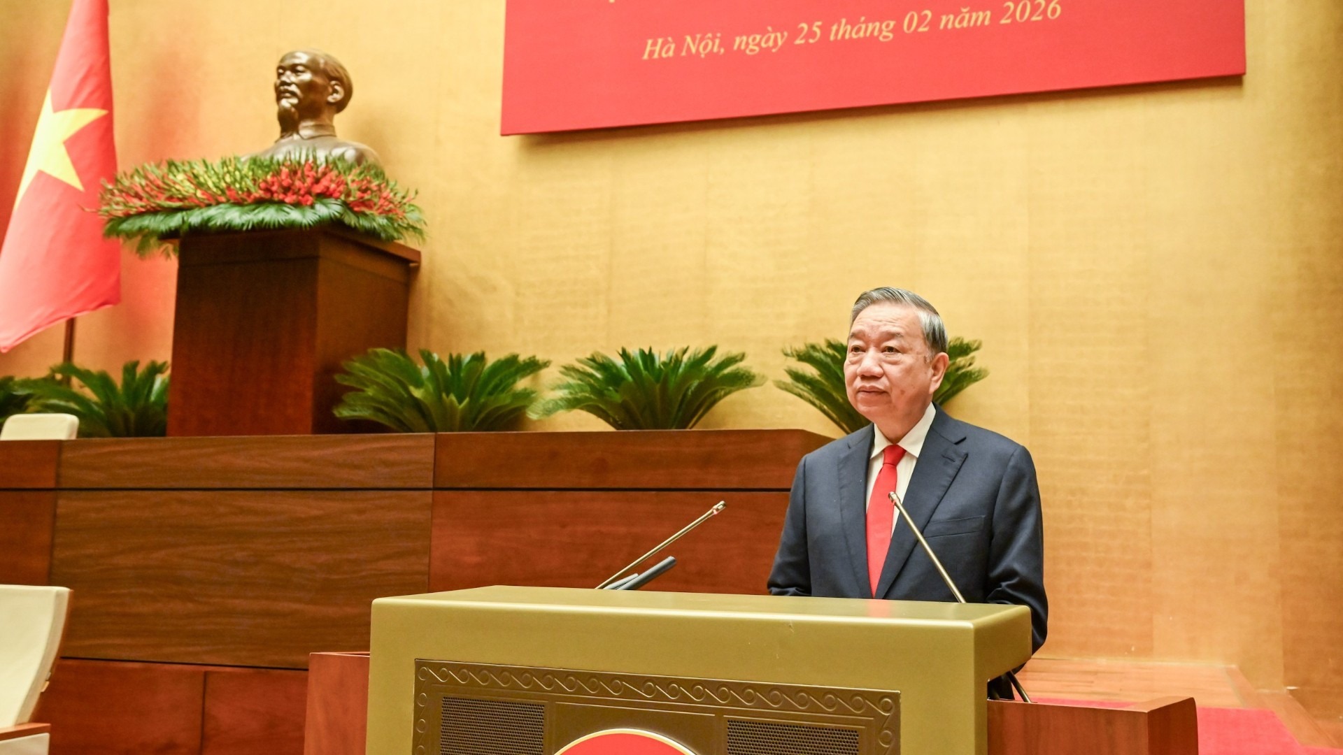 Tổng Bí thư Tô Lâm quán triệt Nghị quyết để phát triển kinh tế và Văn hóa Việt Nam 2026 - Ảnh 2.