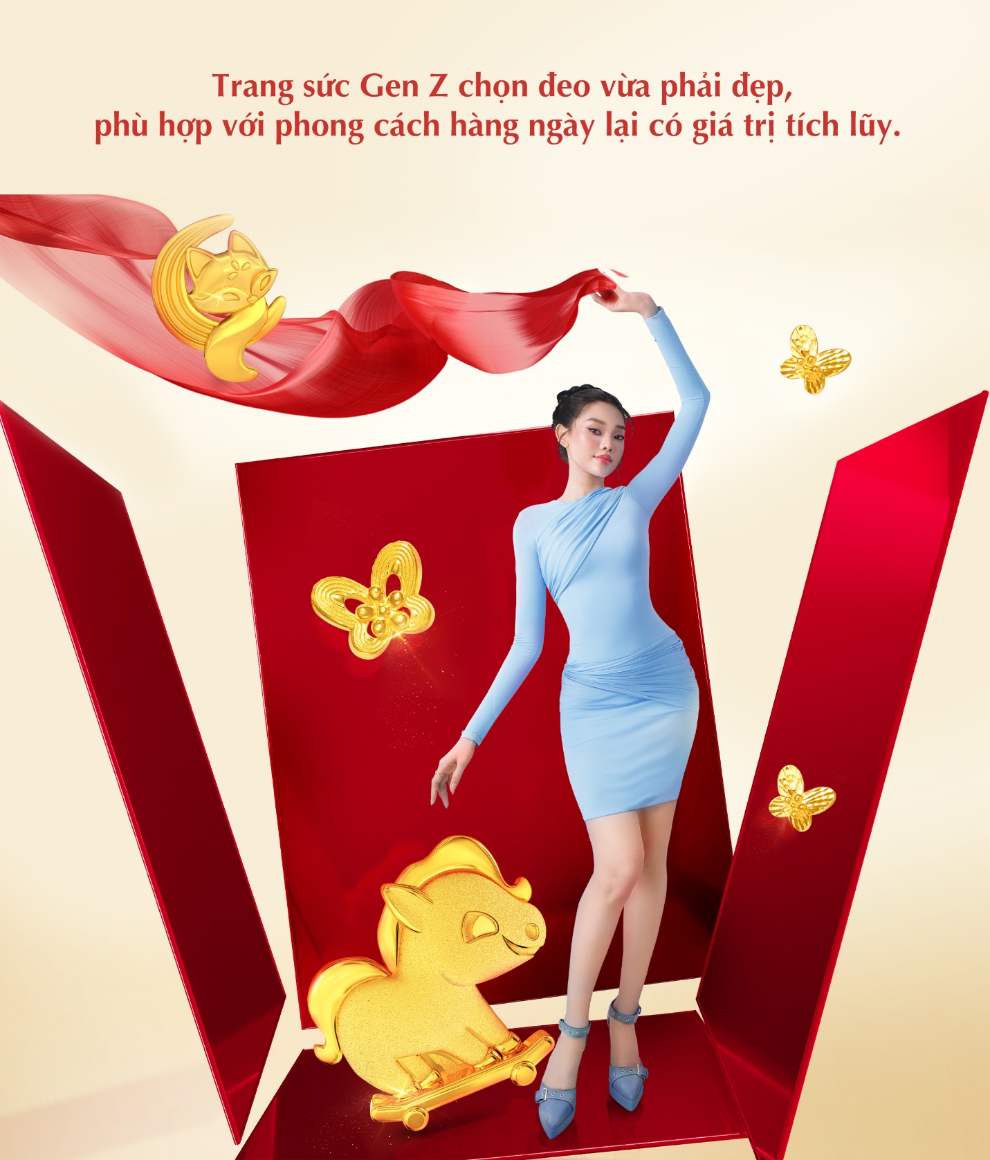 Sắm vàng ngày Thần Tài theo style Gen Z: Không chỉ may mắn mà còn 'slay' cả năm!- Ảnh 4. Sắm vàng ngày Thần Tài theo style Gen Z: Không chỉ may mắn mà còn 'slay' cả năm!- Ảnh 4.