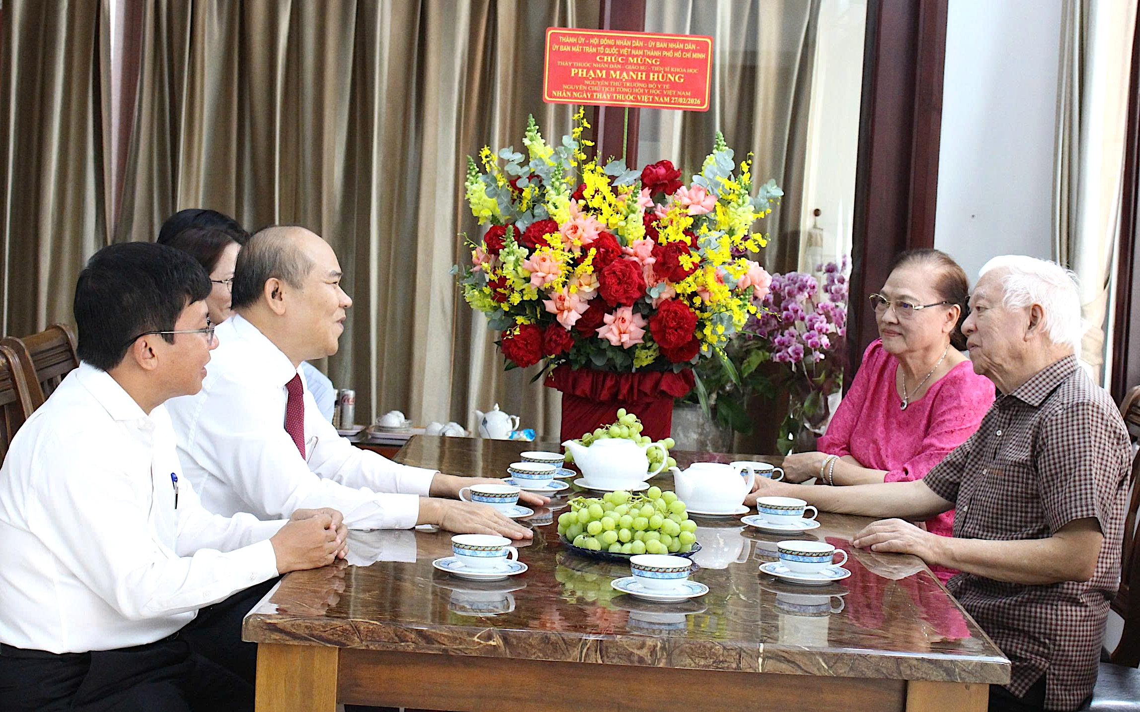 Lãnh đạo TPHCM tri ân các 