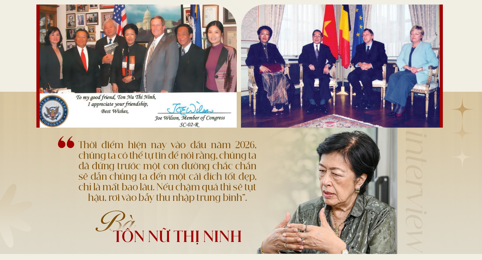 Bà Tôn Nữ Thị Ninh kể lần nghe ông Kissinger nói đến chí hướng người Việt - 15