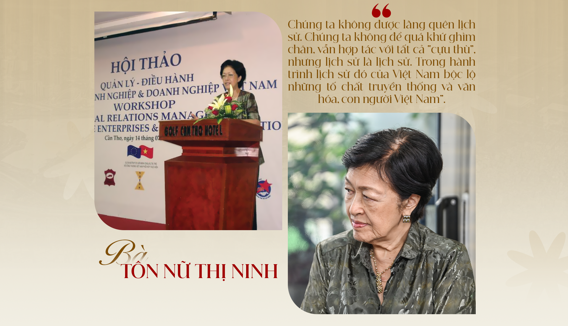 Bà Tôn Nữ Thị Ninh kể lần nghe ông Kissinger nói đến chí hướng người Việt - 27