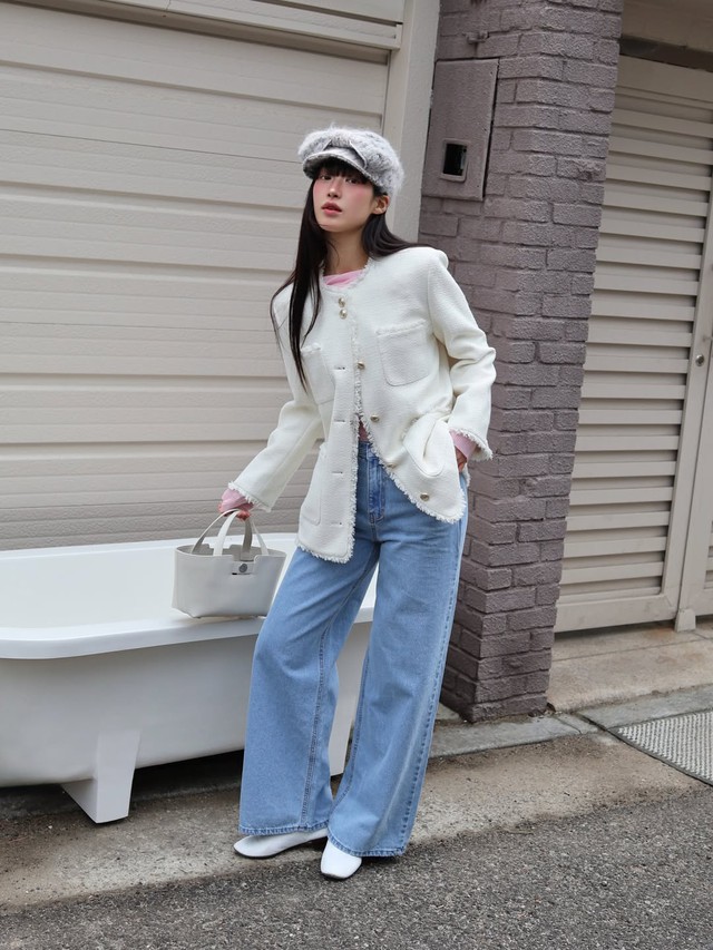 Mùa xuân, mùa diện quần jeans xanh 6 Mùa xuân, mùa diện quần jeans xanh - Ảnh 6.