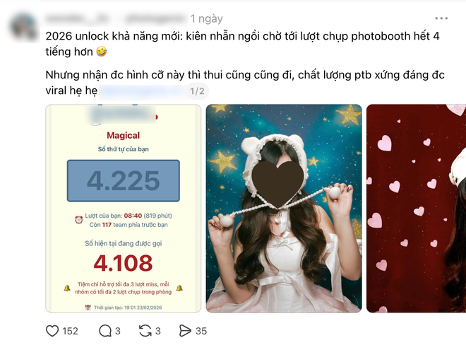 Ai bảo photobooth thoái trào chắc ngã ngửa cảnh dân tình bốc 4200 số, vạ vật 8 tiếng dâng tiền rước hai tấm ảnh tẹo teo- Ảnh 4.