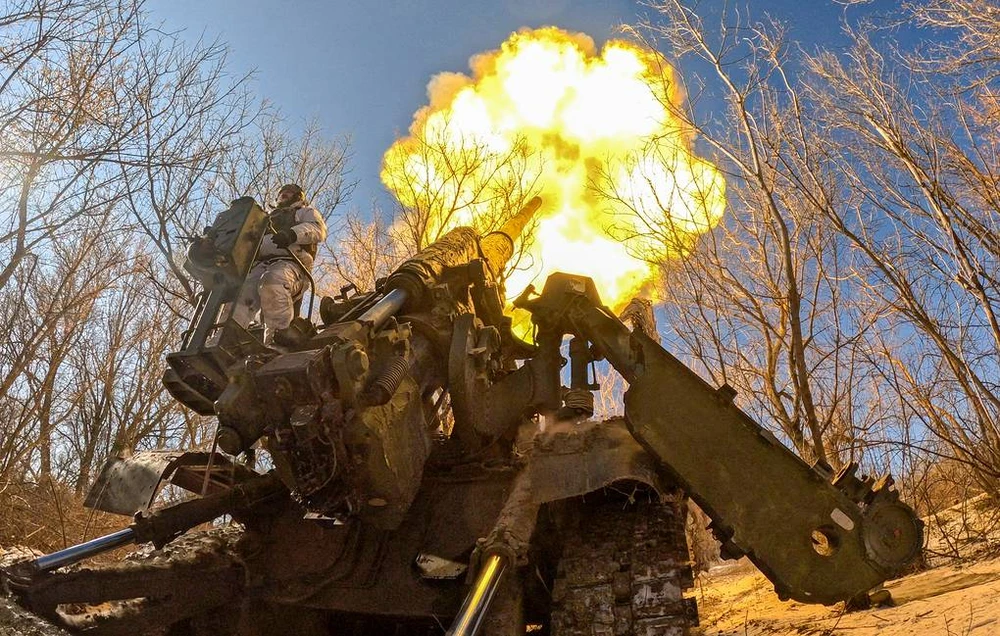 Binh sĩ Nga hoạt động trên chiến trường Ukraine. Ảnh: TASS Chiến sự Nga-Ukraine