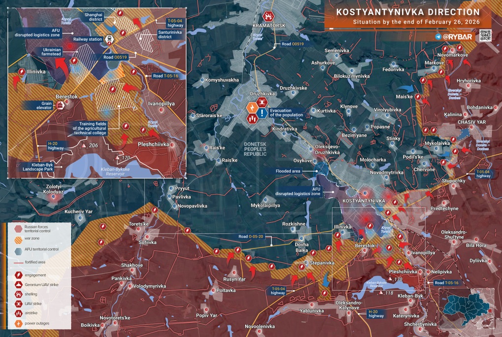 Chiến sự Ukraine 27/2: Nga có bước đột phá quan trọng ở tây bắc Pokrovsk - 5