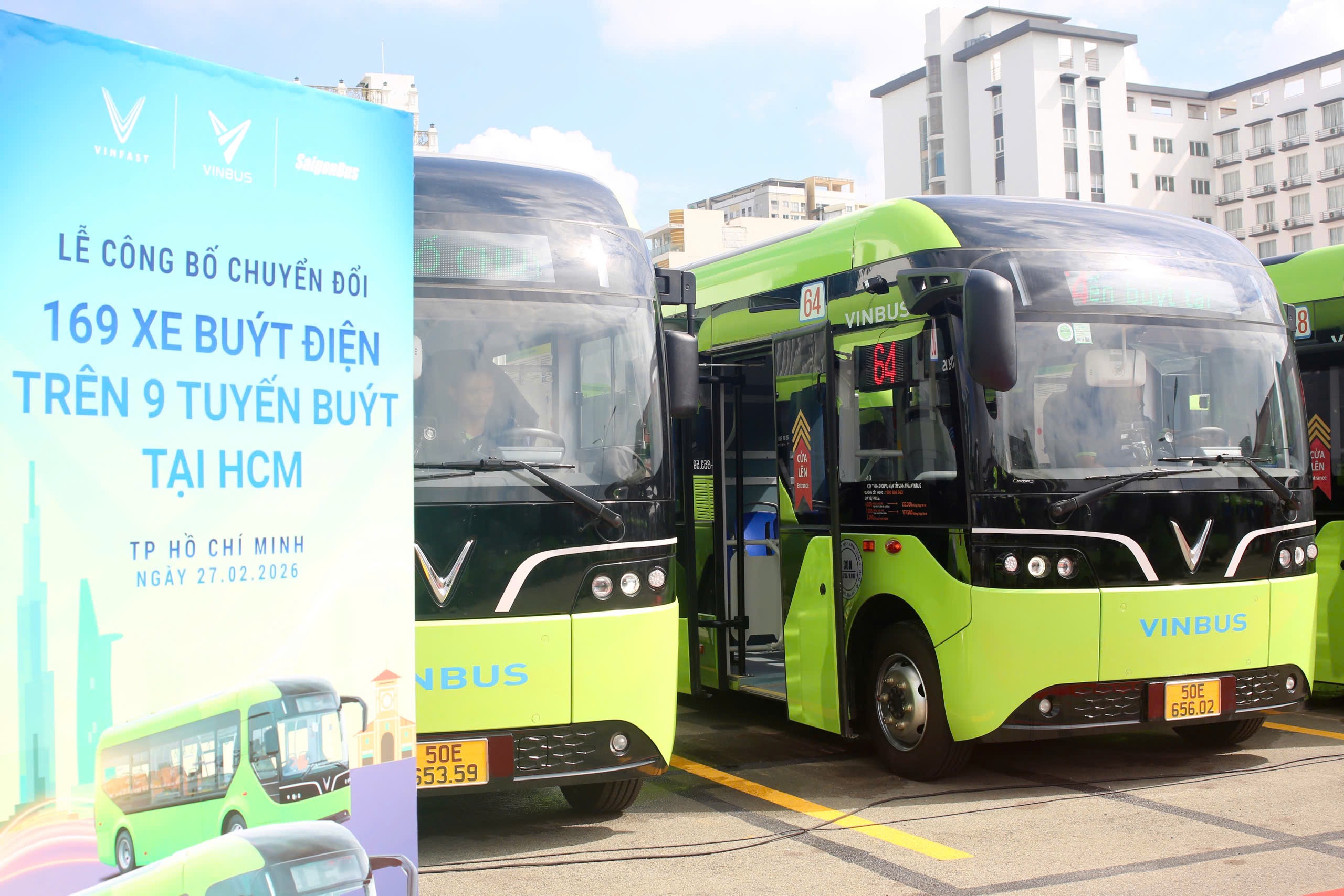 TPHCM có thêm 169 xe buýt điện trên 9 tuyến buýt từ 1-3 - Ảnh 2.