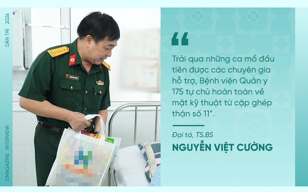 Những người lính áo trắng và dấu ấn ghép tạng tại Bệnh viện Quân y 175 - 3 Những người lính áo trắng và dấu ấn ghép tạng tại Bệnh viện Quân y 175 - 3