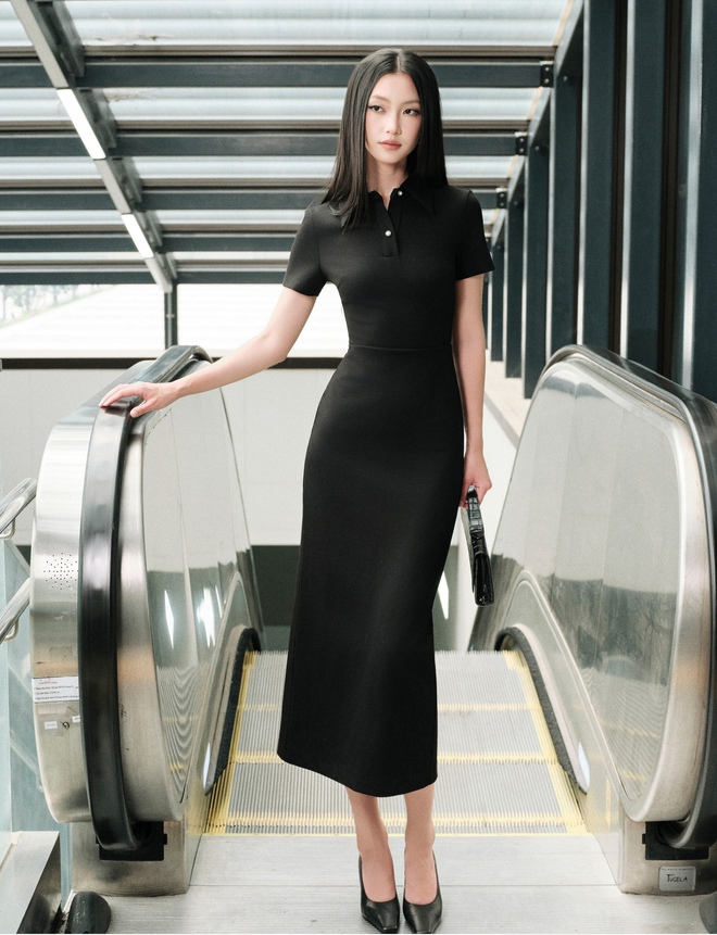 Đầu xuân, nàng diện váy dài thanh lịch xuống phố- Ảnh 7. Đầu xuân, nàng diện váy dài thanh lịch xuống phố- Ảnh 7.