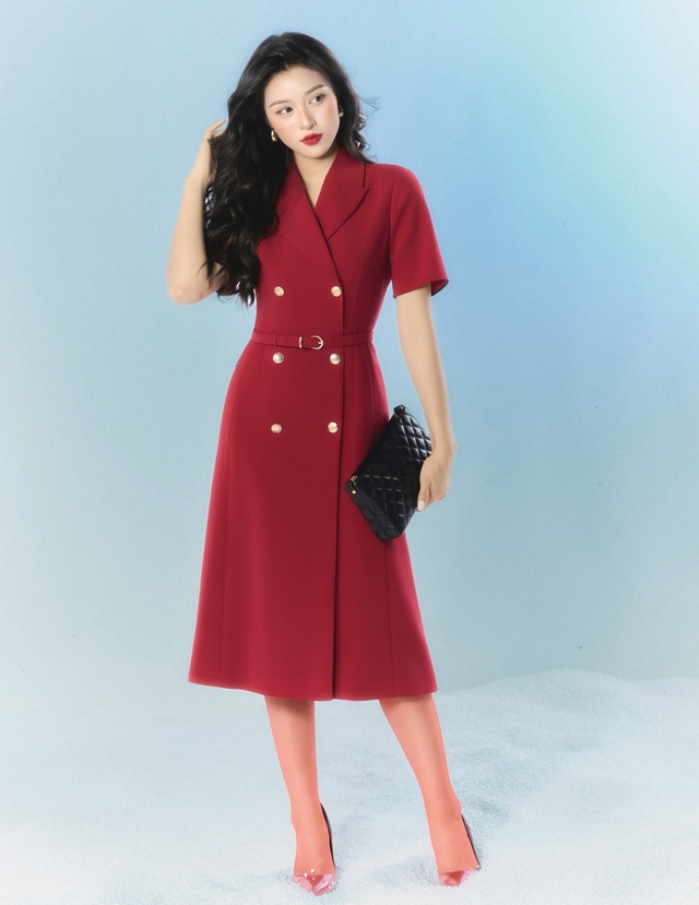 Đầu xuân, nàng diện váy dài thanh lịch xuống phố- Ảnh 9. Đầu xuân, nàng diện váy dài thanh lịch xuống phố- Ảnh 9.