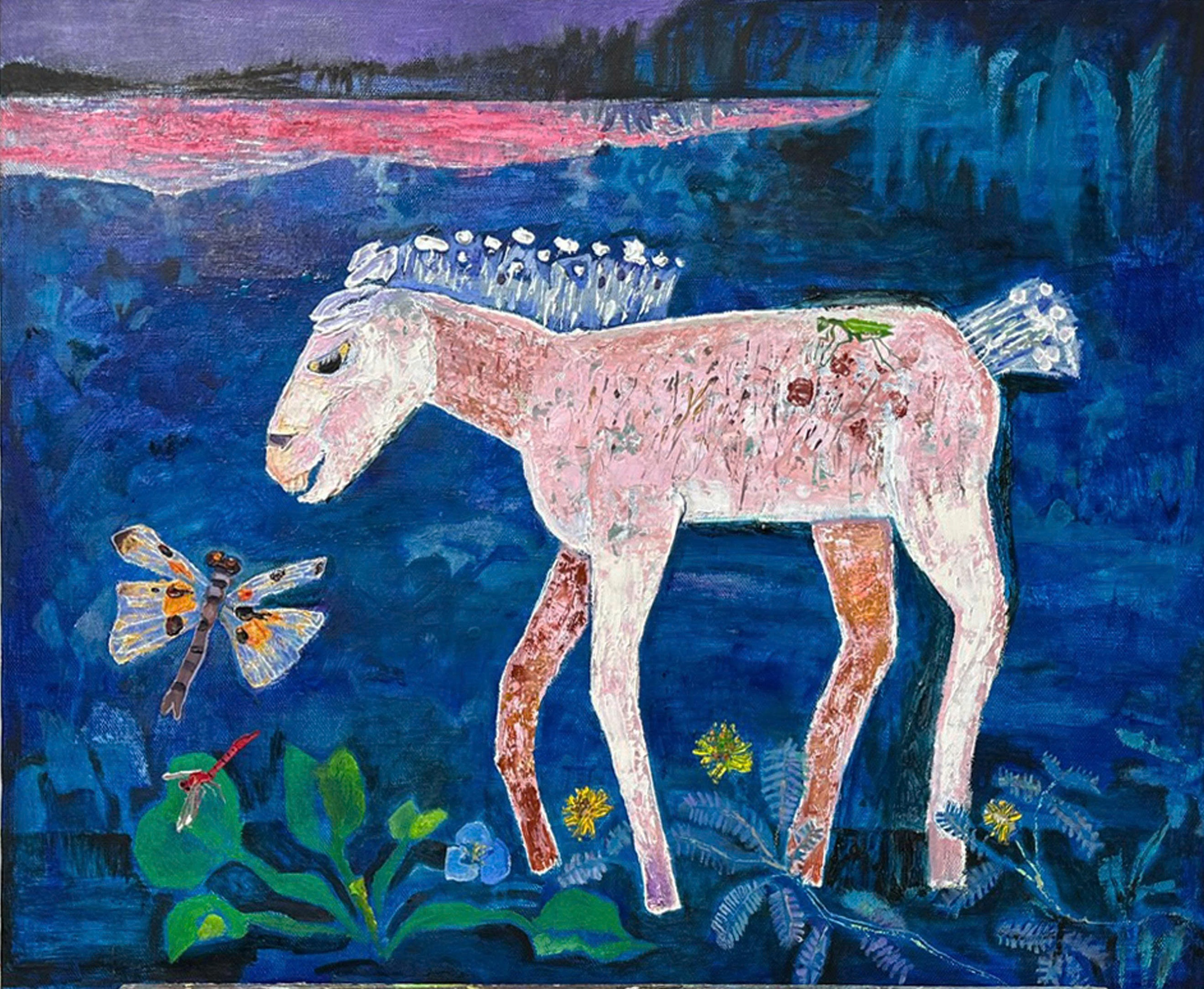 Năm Ngựa, xem tranh ngựa dễ thương ở 'Hai đường thẳng song song - Một điểm đến'  - Ảnh 2.