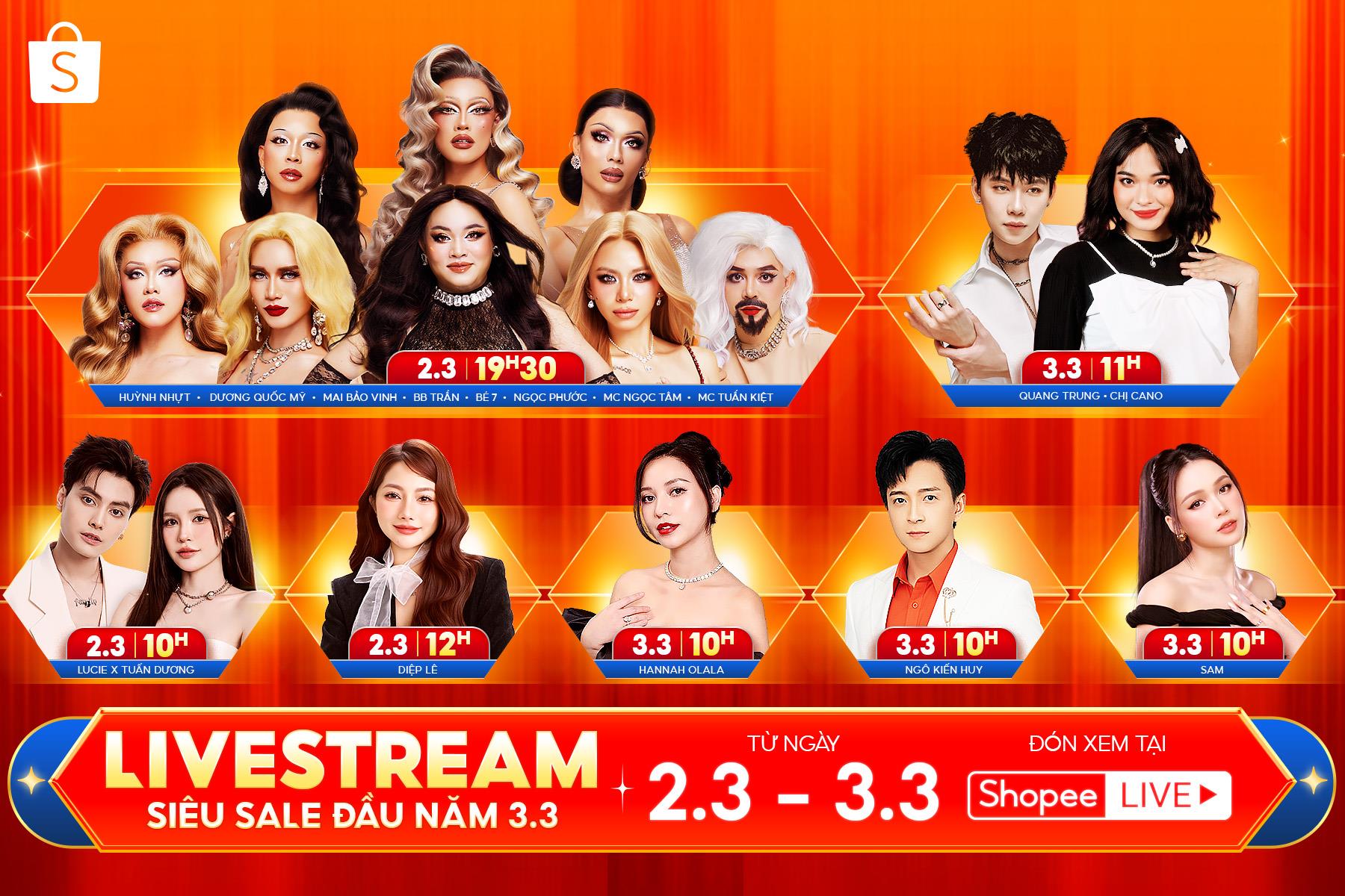 “Mở bát” Shopee Live đầu năm: từ Fan Meeting Đảo Hoa Hậu chấn động đến màn tái xuất của “Sao Tới Đây”- Ảnh 4.