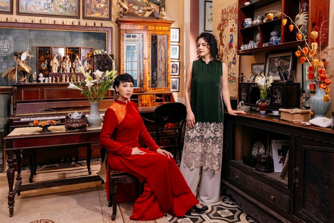 Mẫu áo dài cách tân nào 'đắt hàng' dịp du xuân? - Ảnh 8.