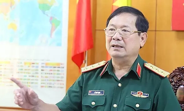 Thượng tướng Lê Huy Vịnh. Ảnh: Bộ Quốc phòng