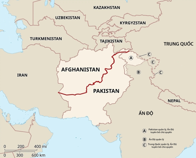 Đường Durand (màu đỏ). Đồ họa: Britannica