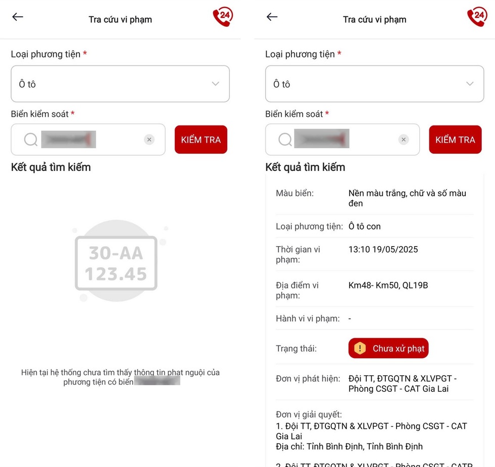 Cách kiểm tra lỗi phạt nguội giao thông sau những chuyến đi chơi Tết - 3
