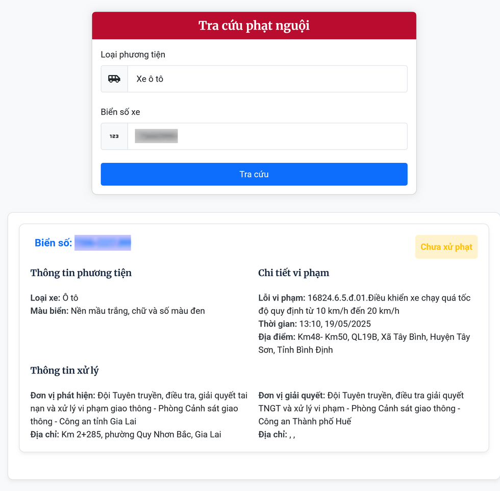 Cách kiểm tra lỗi phạt nguội giao thông sau những chuyến đi chơi Tết - 5