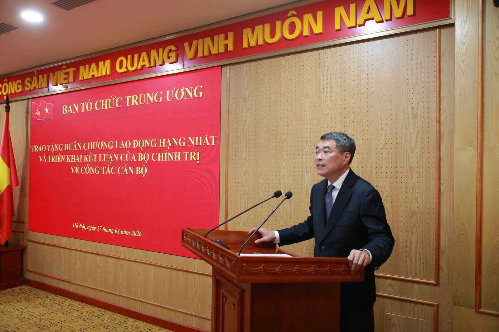 Triển khai Kết luận của Bộ Chính trị về công tác cán bộ tại Ban Tổ chức Trung ương  - Ảnh 3.