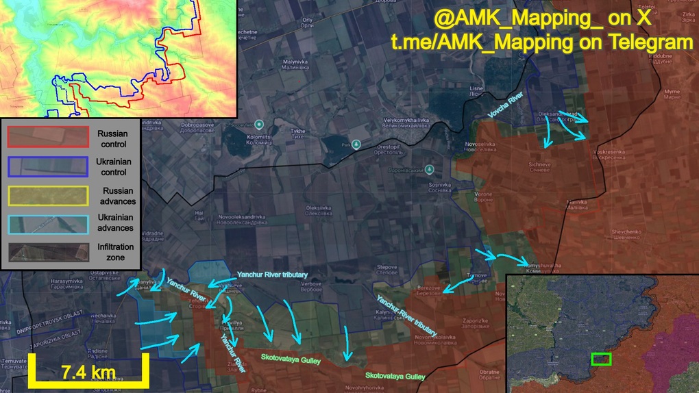 Ukraine tất tay ở Zaporizhia: Tràn lên 6 hướng, xé toạc nhiều điểm - 2