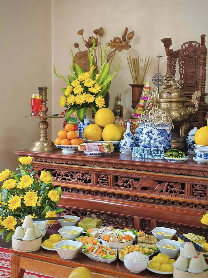 Gợi ý mâm lễ cúng rằm tháng Giêng đầy đủ, trang trọng- Ảnh 3.