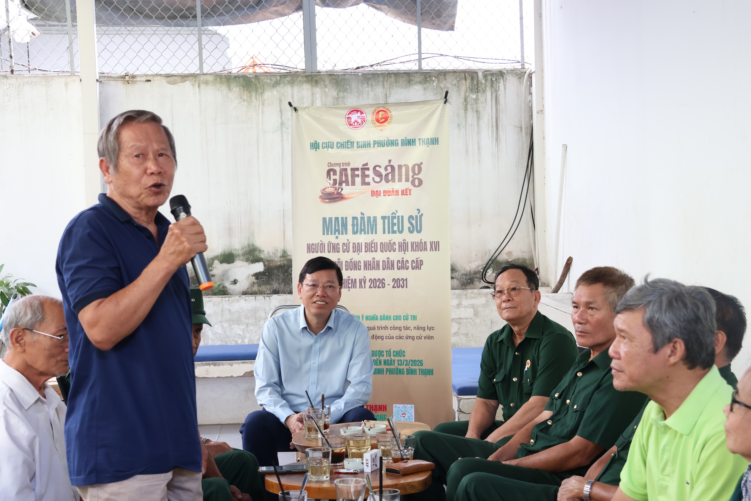 TPHCM: Từ ly cà phê đến lá phiếu - cách Bình Thạnh giúp cử tri 