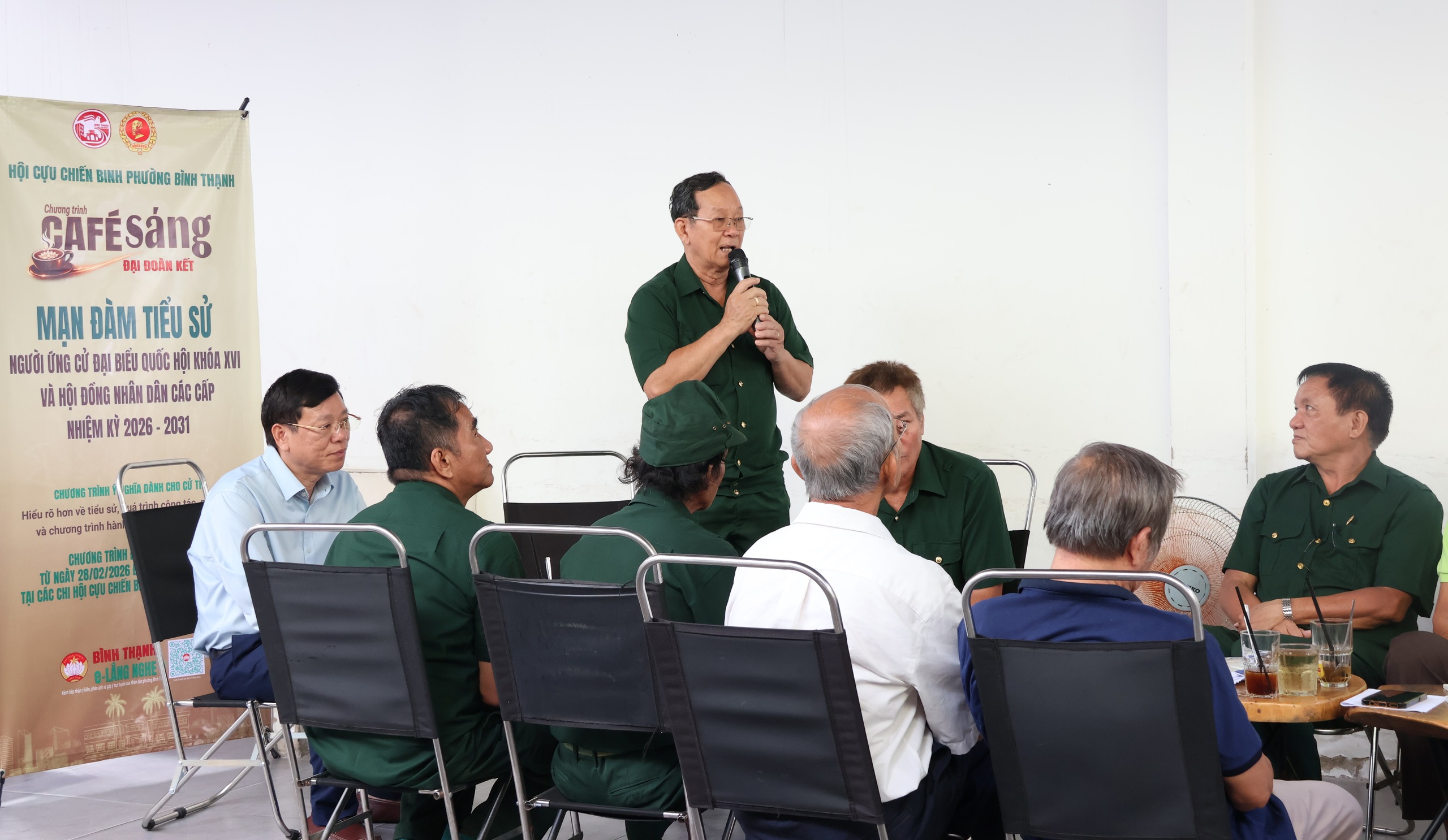 TPHCM: Từ ly cà phê đến lá phiếu - cách Bình Thạnh giúp cử tri 