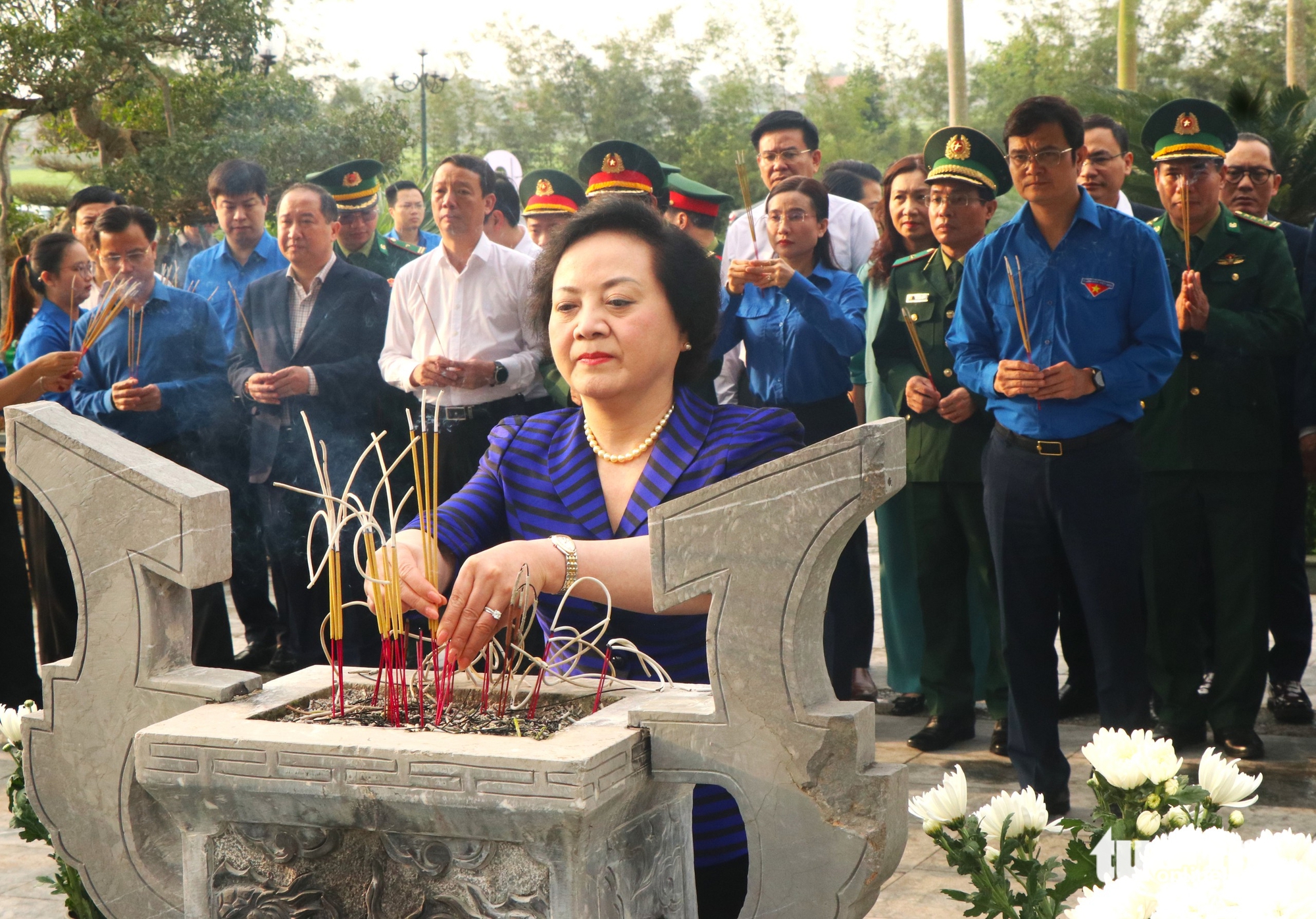 Phó thủ tướng Phạm Thị Thanh Trà dự lễ ra quân Tháng thanh niên tại Hà Tĩnh - Ảnh 2.