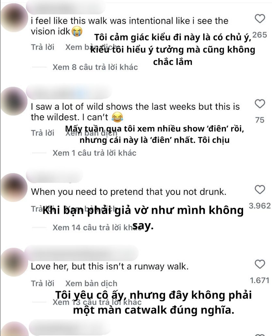 Màn catwalk xiêu vẹo của người mẫu nóng bỏng tại show Gucci bị mỉa mai- Ảnh 7.