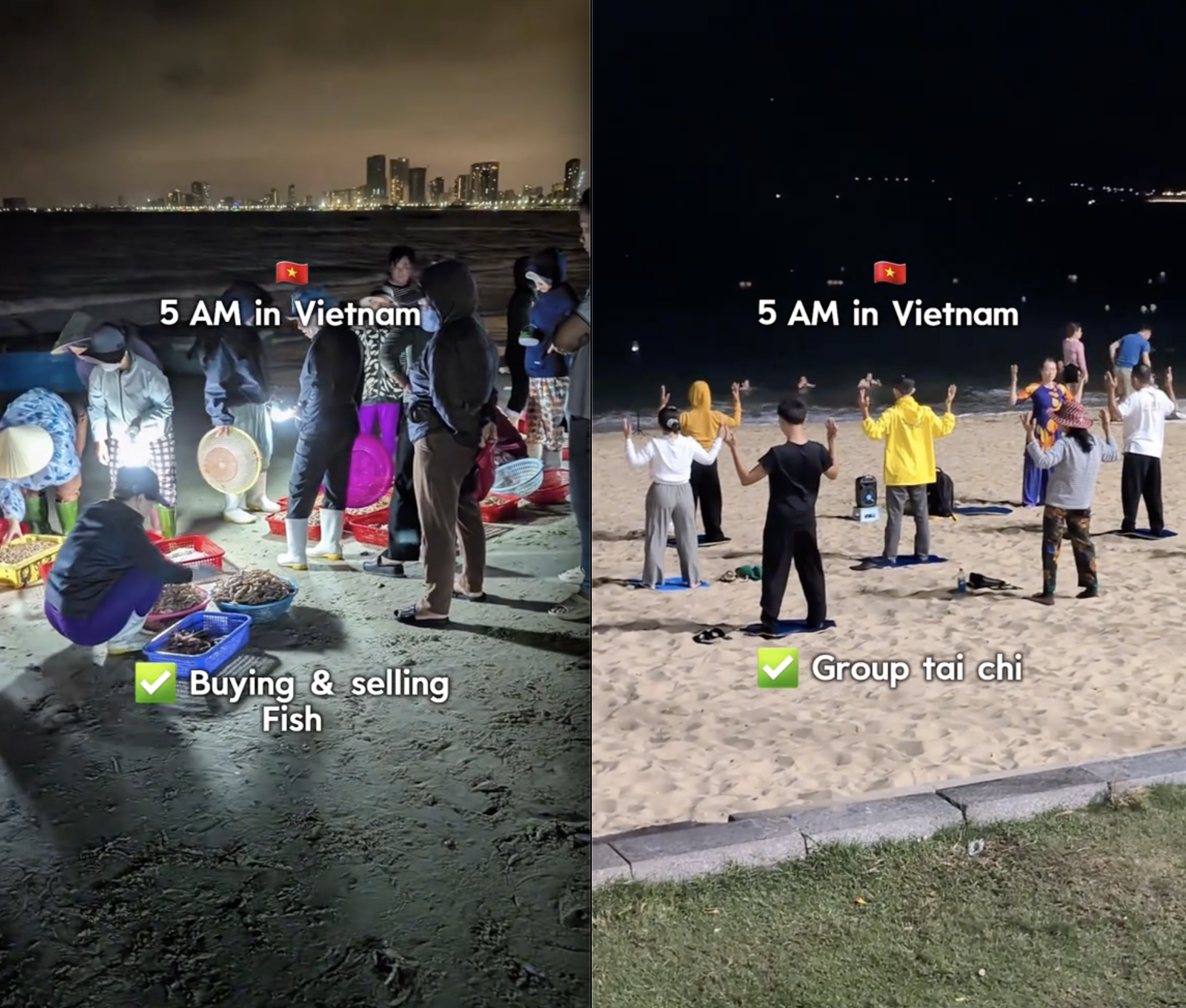 Cảnh tượng 5h sáng ở Việt Nam khiến khách Tây thốt lên: 