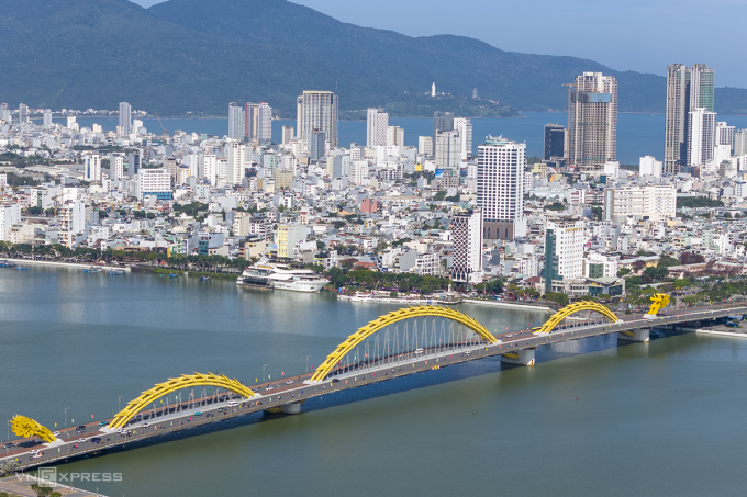 Một góc đô thị trung tâm TP Đà Nẵng. Ảnh: Nguyễn Đông