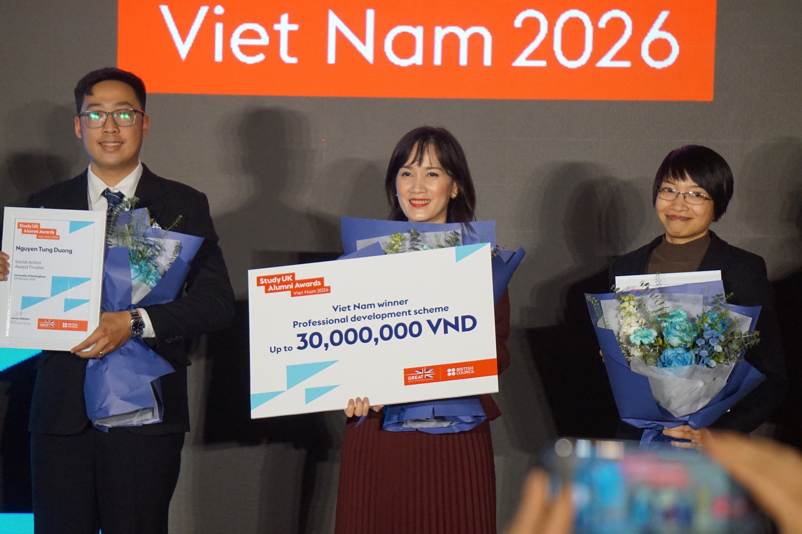 4 nhà khoa học, lãnh đạo, nghệ sĩ Việt được Hội đồng Anh trao giải - Ảnh 3.